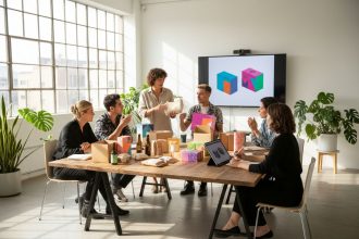 Comparaison entre agence de packaging et graphiste indépendant
