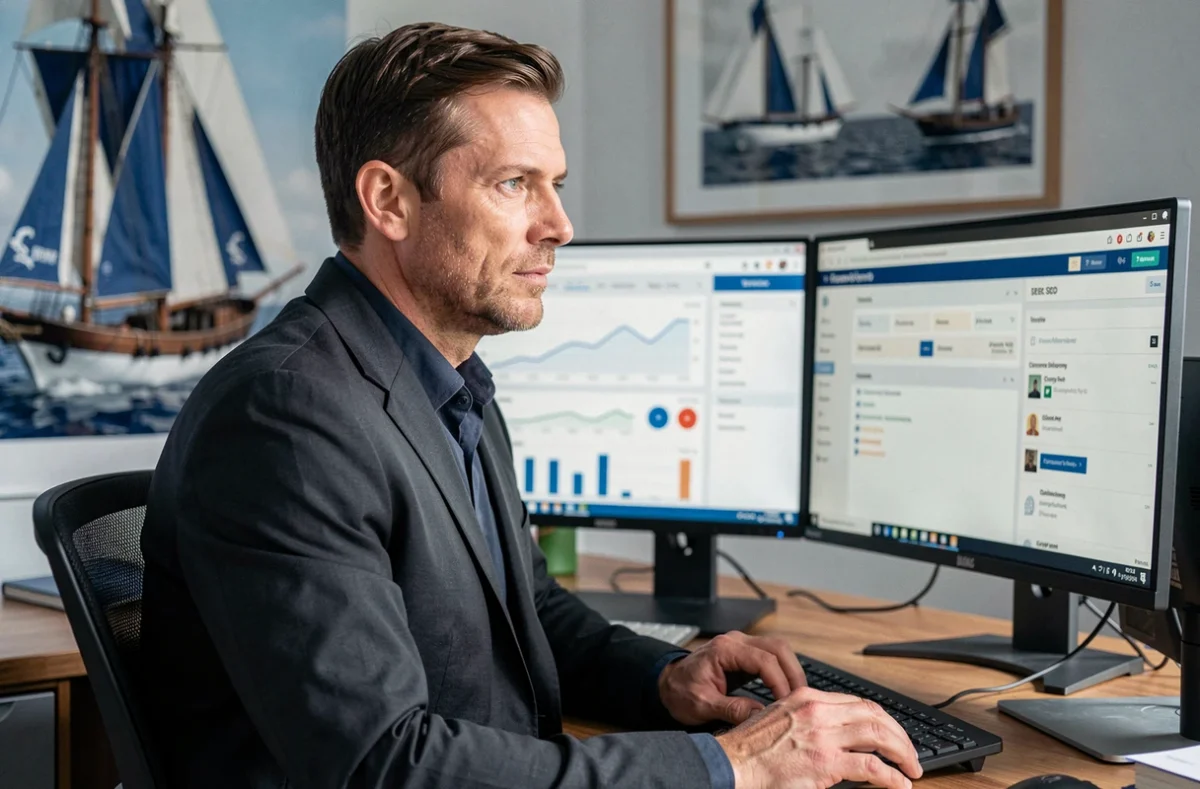 Expert digital de TEVENNEC DIGITAL travaillant sur une stratégie SEO et création de site web en Ille-et-Vilaine