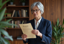 Origine de la Responsabilité Sociétale des Entreprises et ses pionniers : tout savoir Une femme d'affaires âgée examine un document vintage CSR