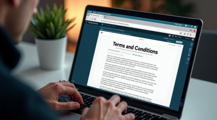 Trouver rapidement vos conditions générales sur internet