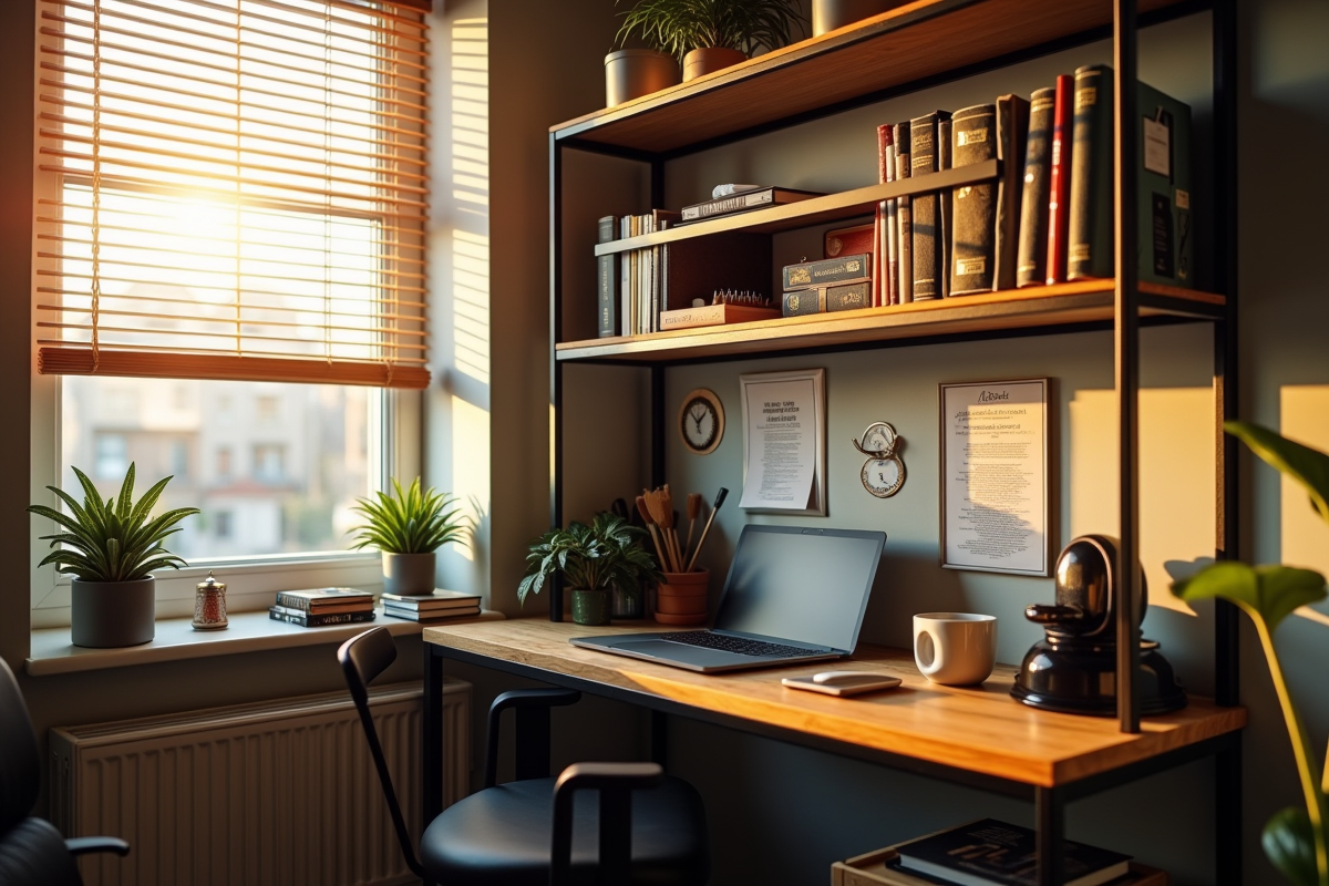 étagère bureau